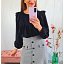 Blusa Negra Volantes
